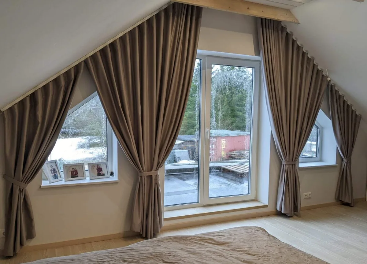 Tekstiilkardinad – tehtud tööd Valguskate 355