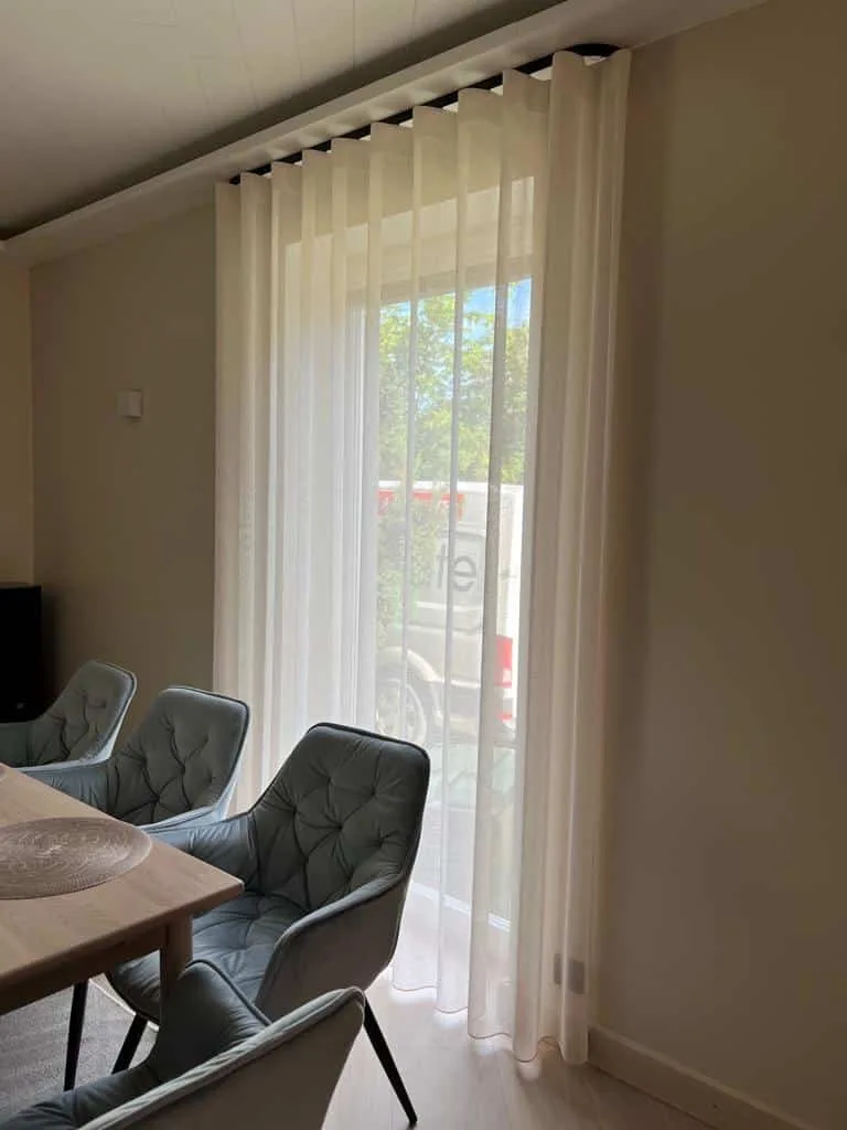 Tekstiilkardinad – tehtud tööd Valguskate 346