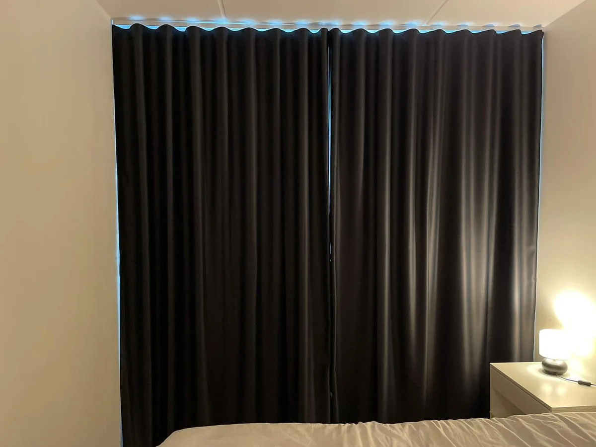 Tekstiilkardinad – tehtud tööd Valguskate 342