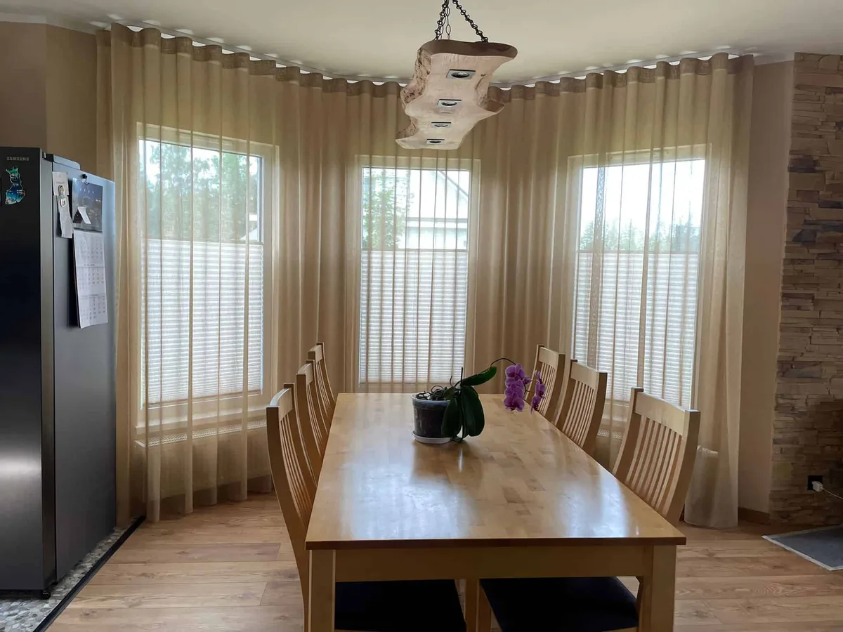 Tekstiilkardinad – tehtud tööd Valguskate 329