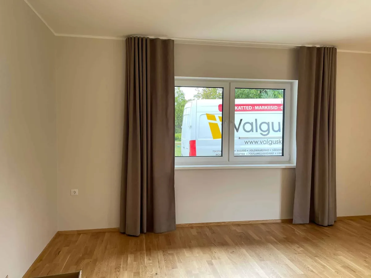 Tekstiilkardinad – tehtud tööd Valguskate 320