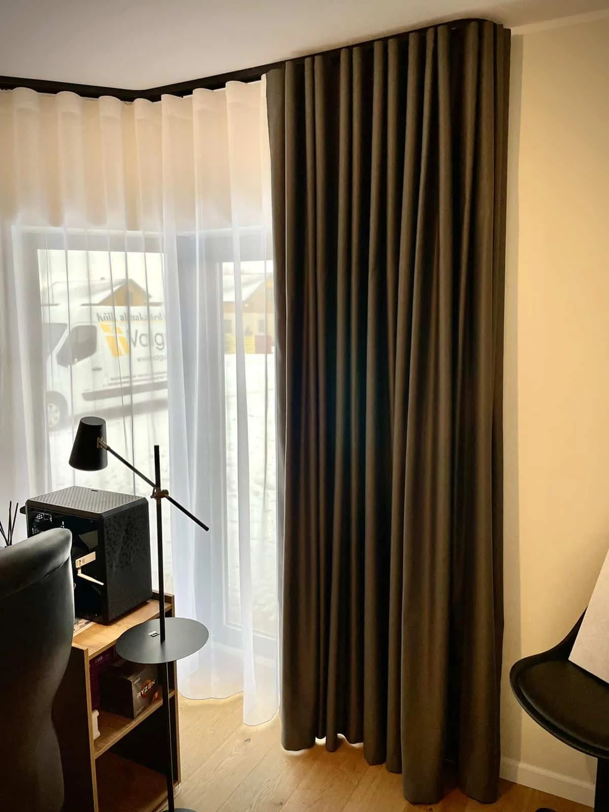 Tekstiilkardinad – tehtud tööd Valguskate 292