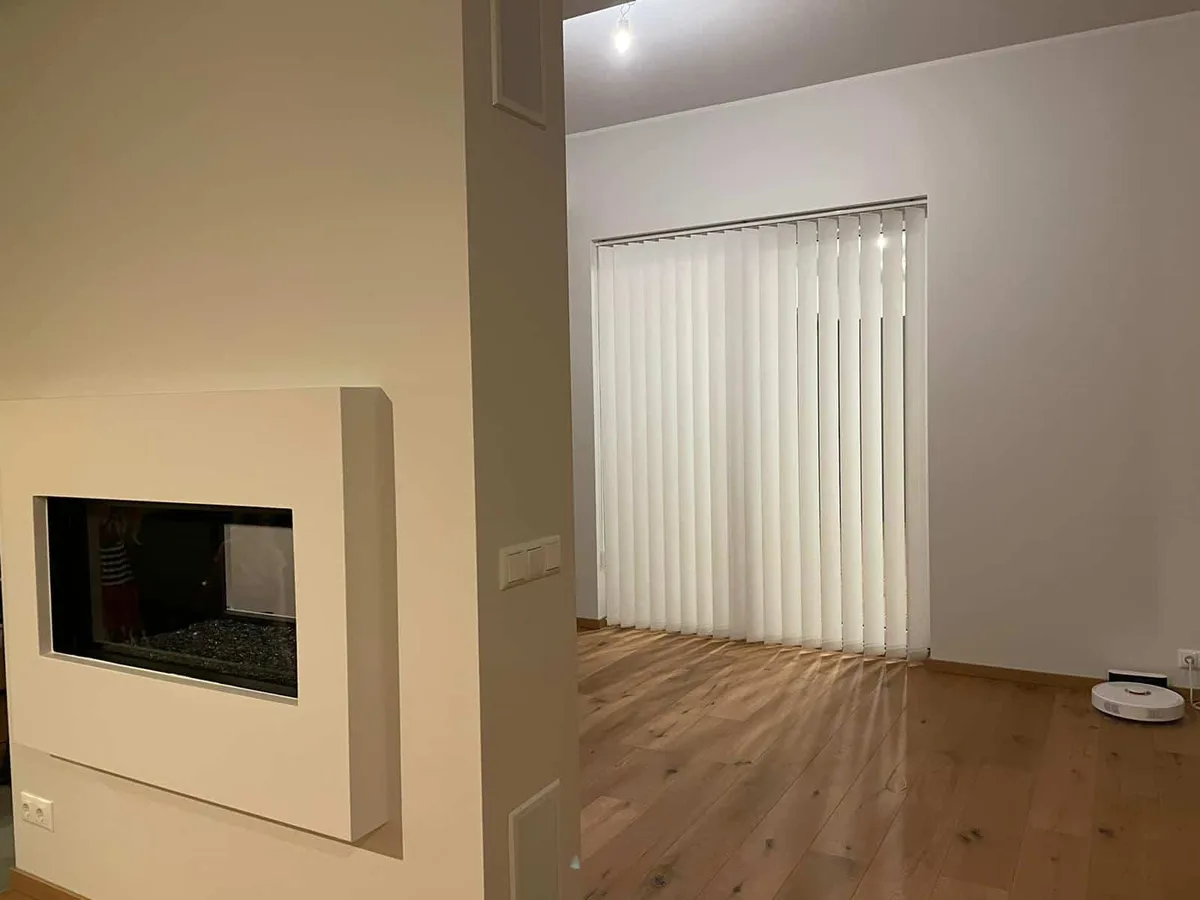 Püstlamellkardinad – tehtud tööd Valguskate 14