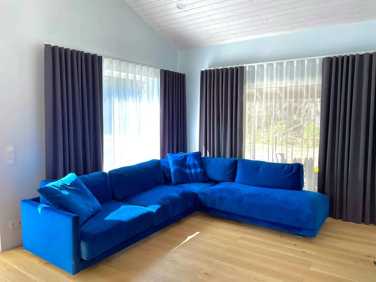 Tekstiilkardinad – tehtud tööd Valguskate 255