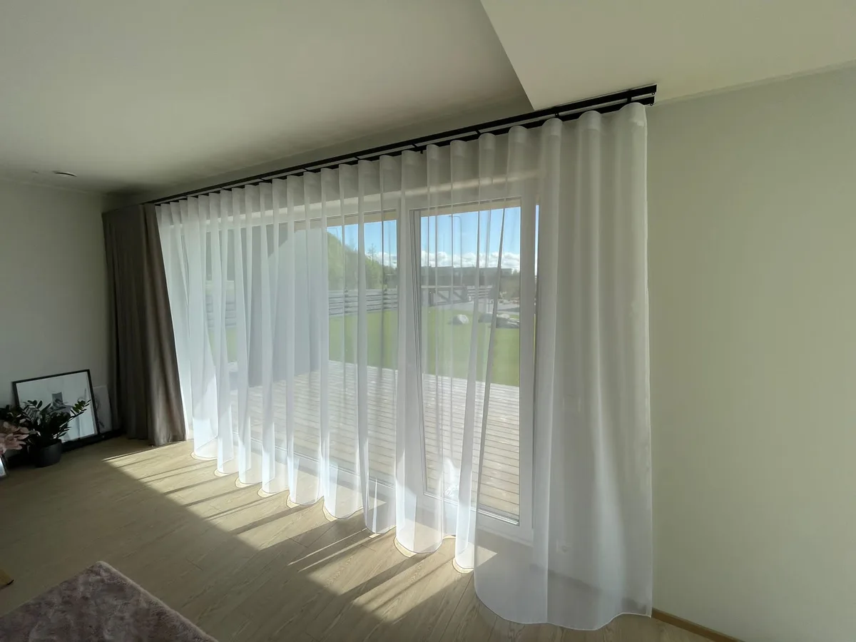 Tekstiilkardinad – tehtud tööd Valguskate 236