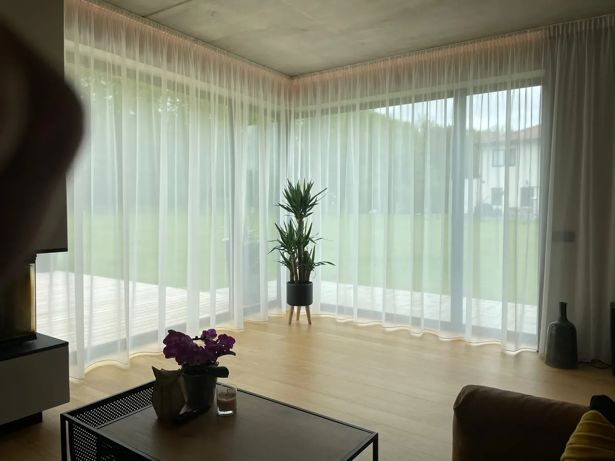 Tekstiilkardinad – tehtud tööd Valguskate 228