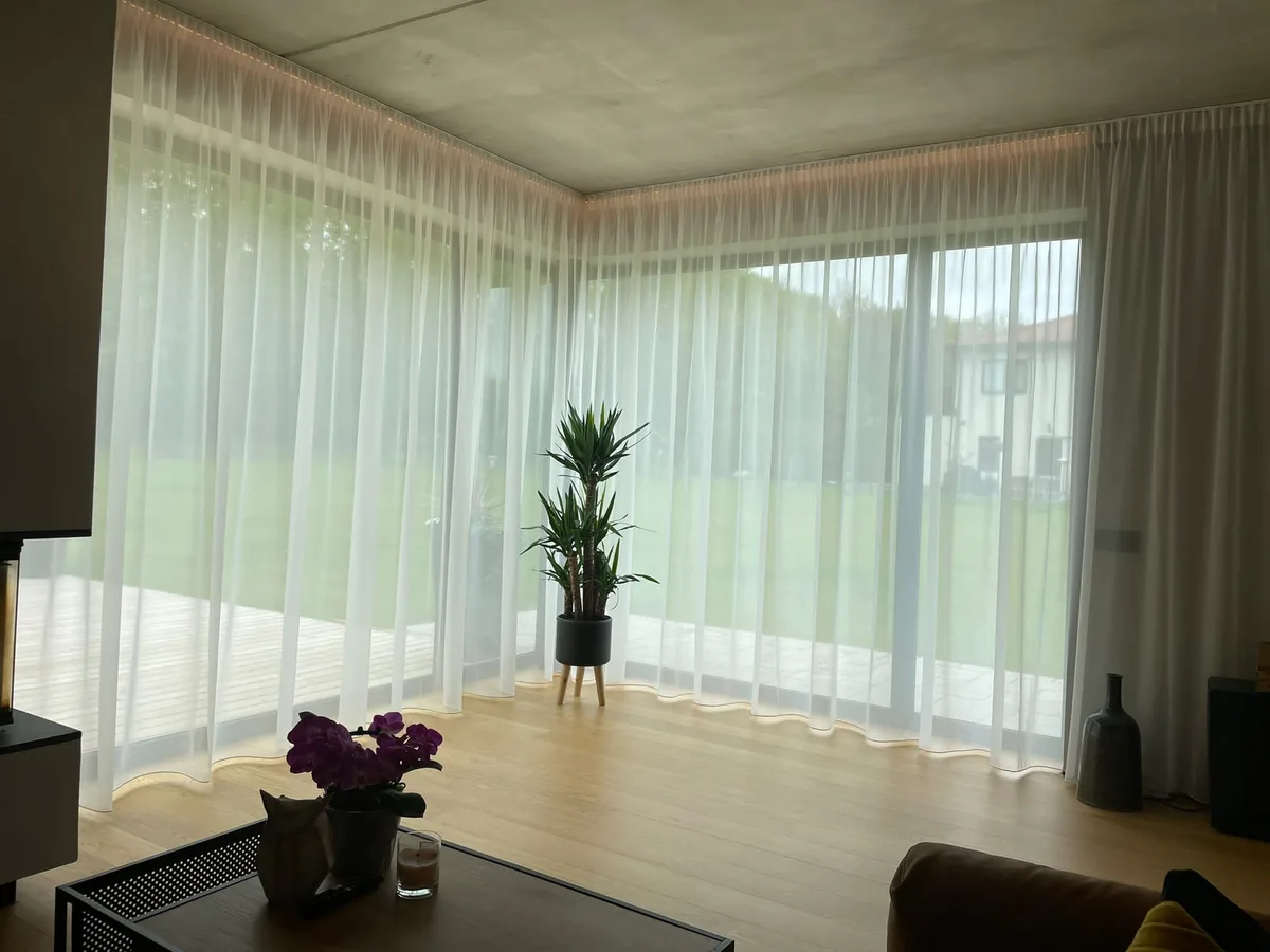 Tekstiilkardinad – tehtud tööd Valguskate 226