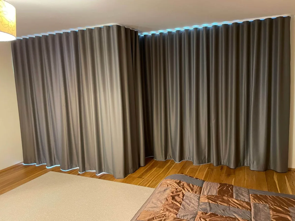 Tekstiilkardinad – tehtud tööd Valguskate 218