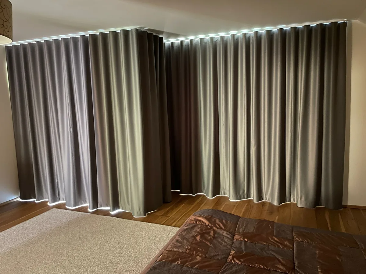 Tekstiilkardinad – tehtud tööd Valguskate 215