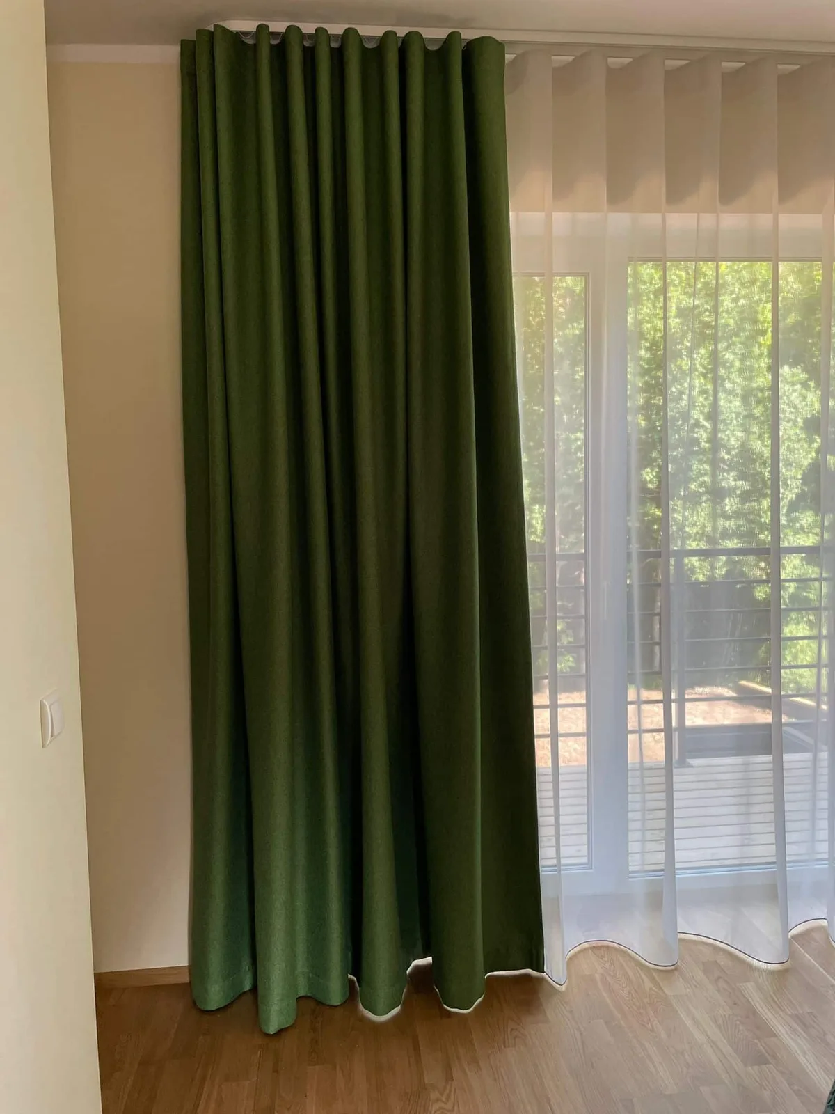 Tekstiilkardinad – tehtud tööd Valguskate 205