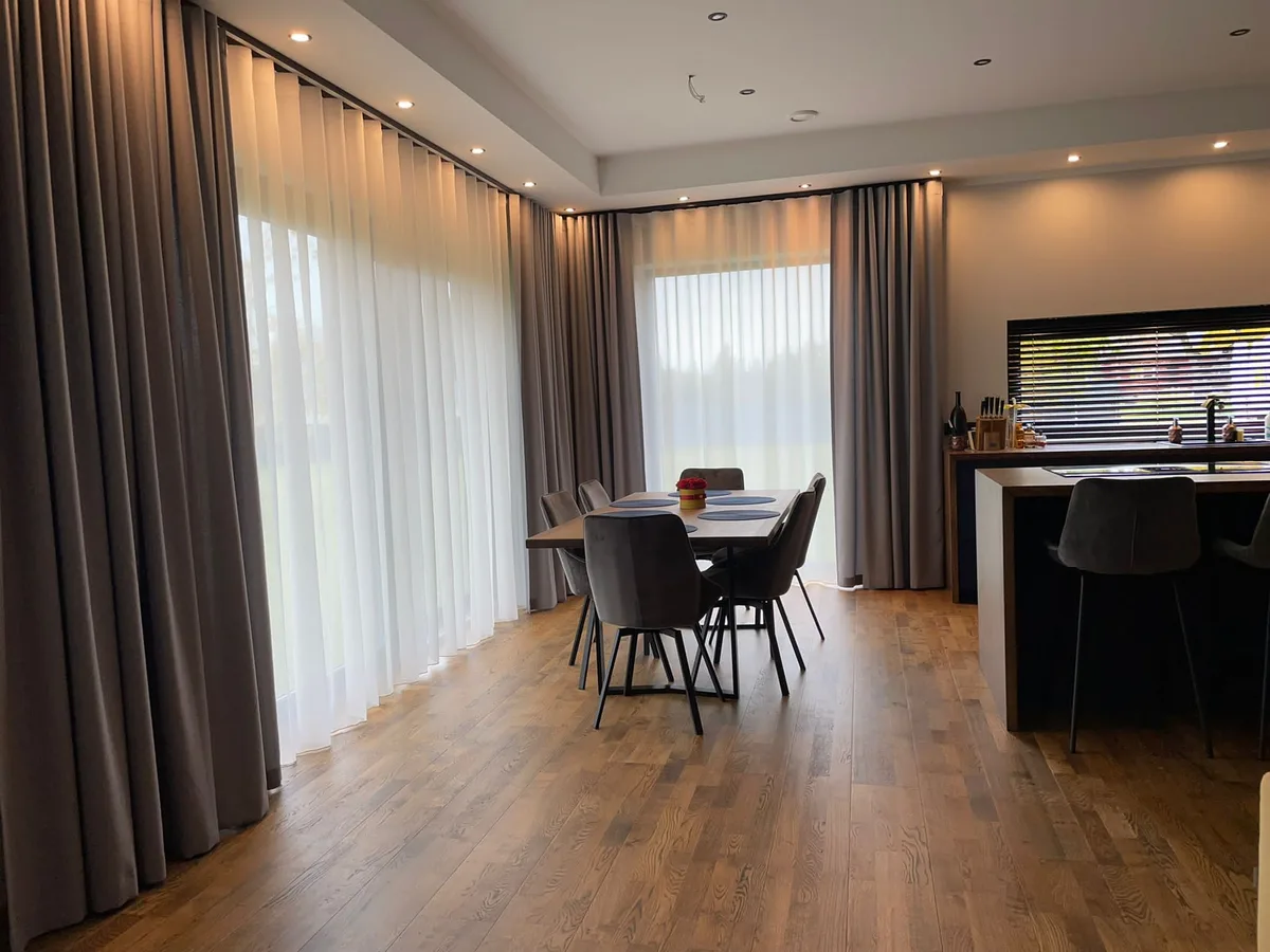 Tekstiilkardinad – tehtud tööd Valguskate 176