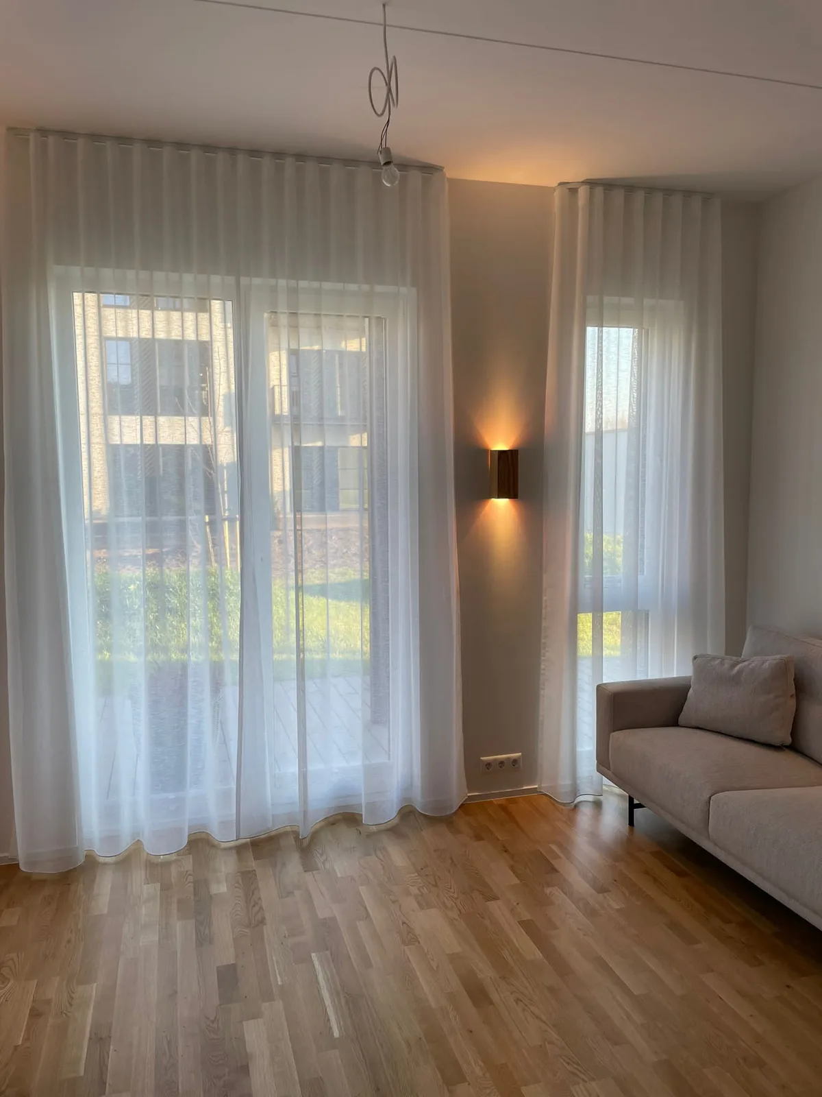 Tekstiilkardinad – tehtud tööd Valguskate 167