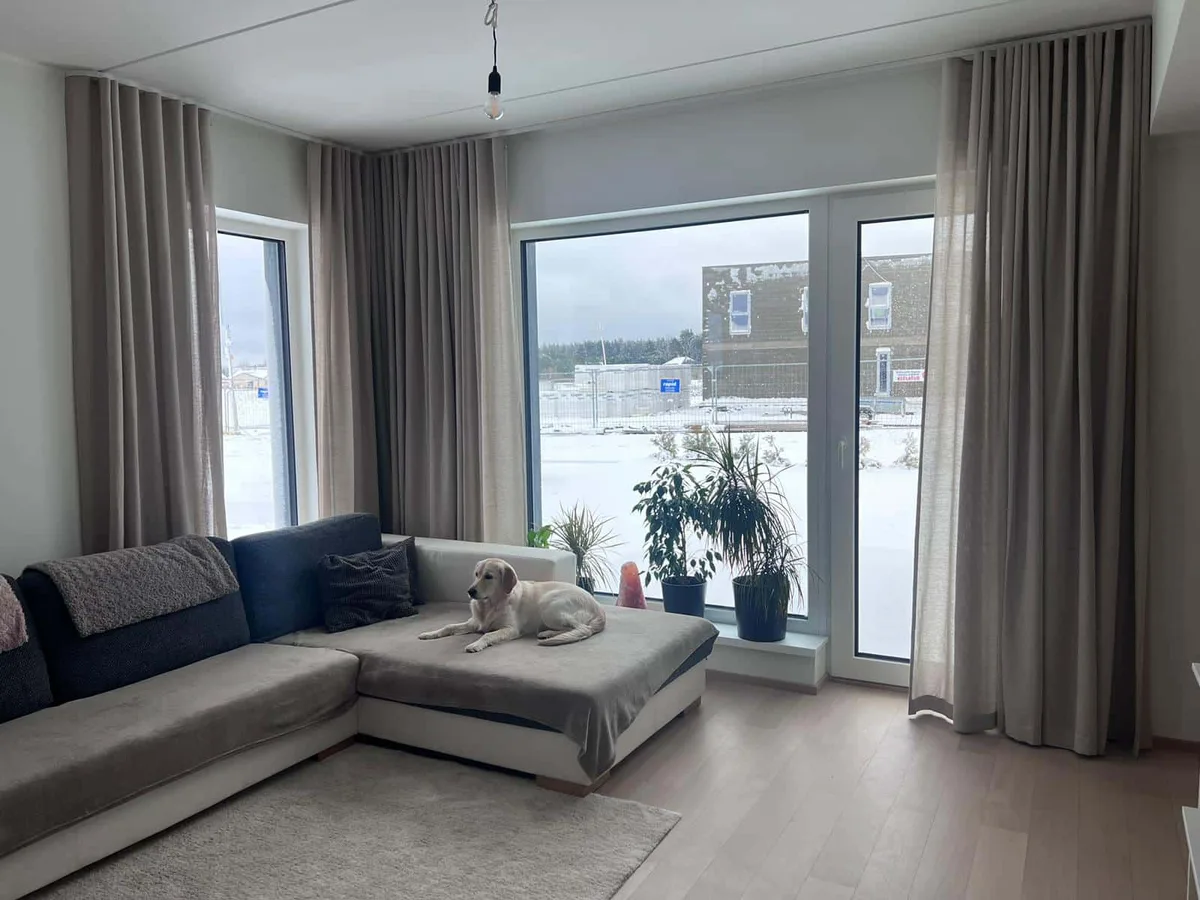 Tekstiilkardinad – tehtud tööd Valguskate 147