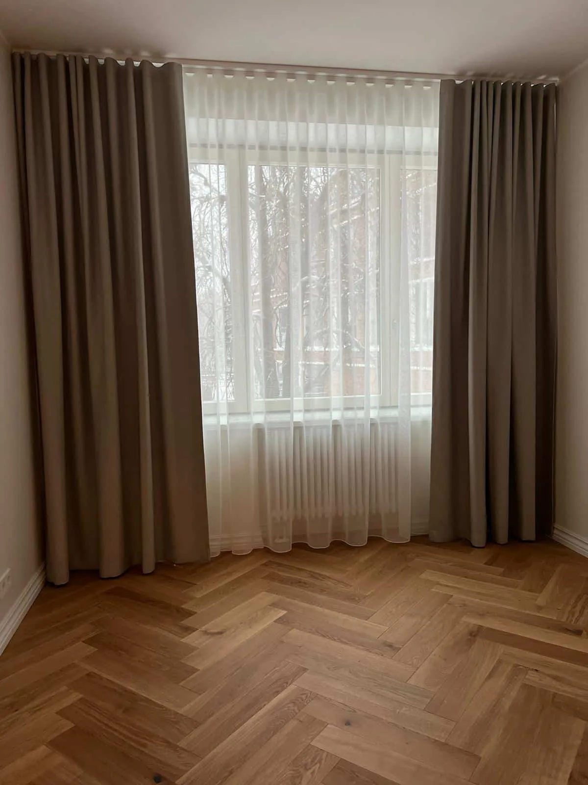 Tekstiilkardinad – tehtud tööd Valguskate 142