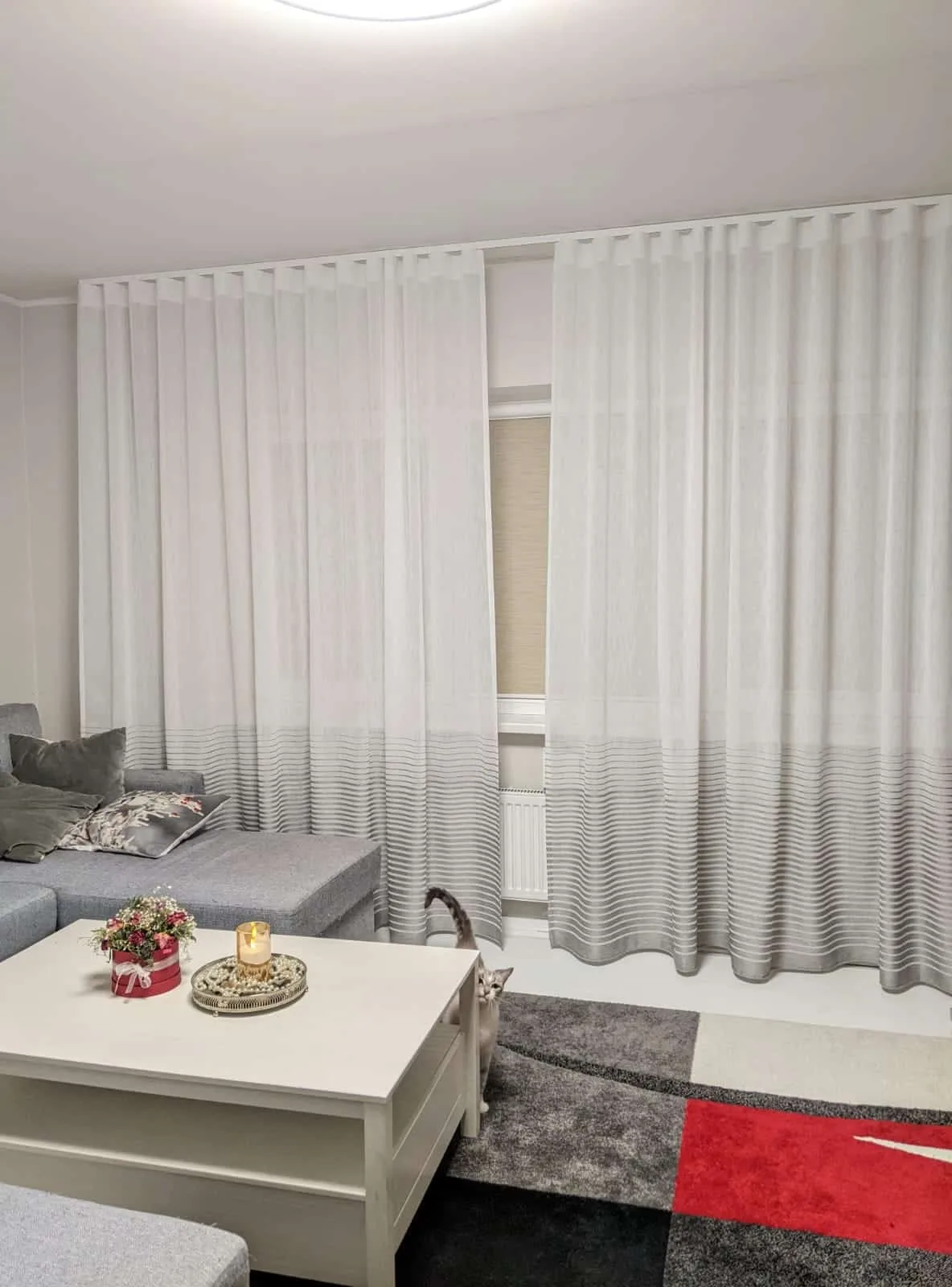 Tekstiilkardinad – tehtud tööd Valguskate 129