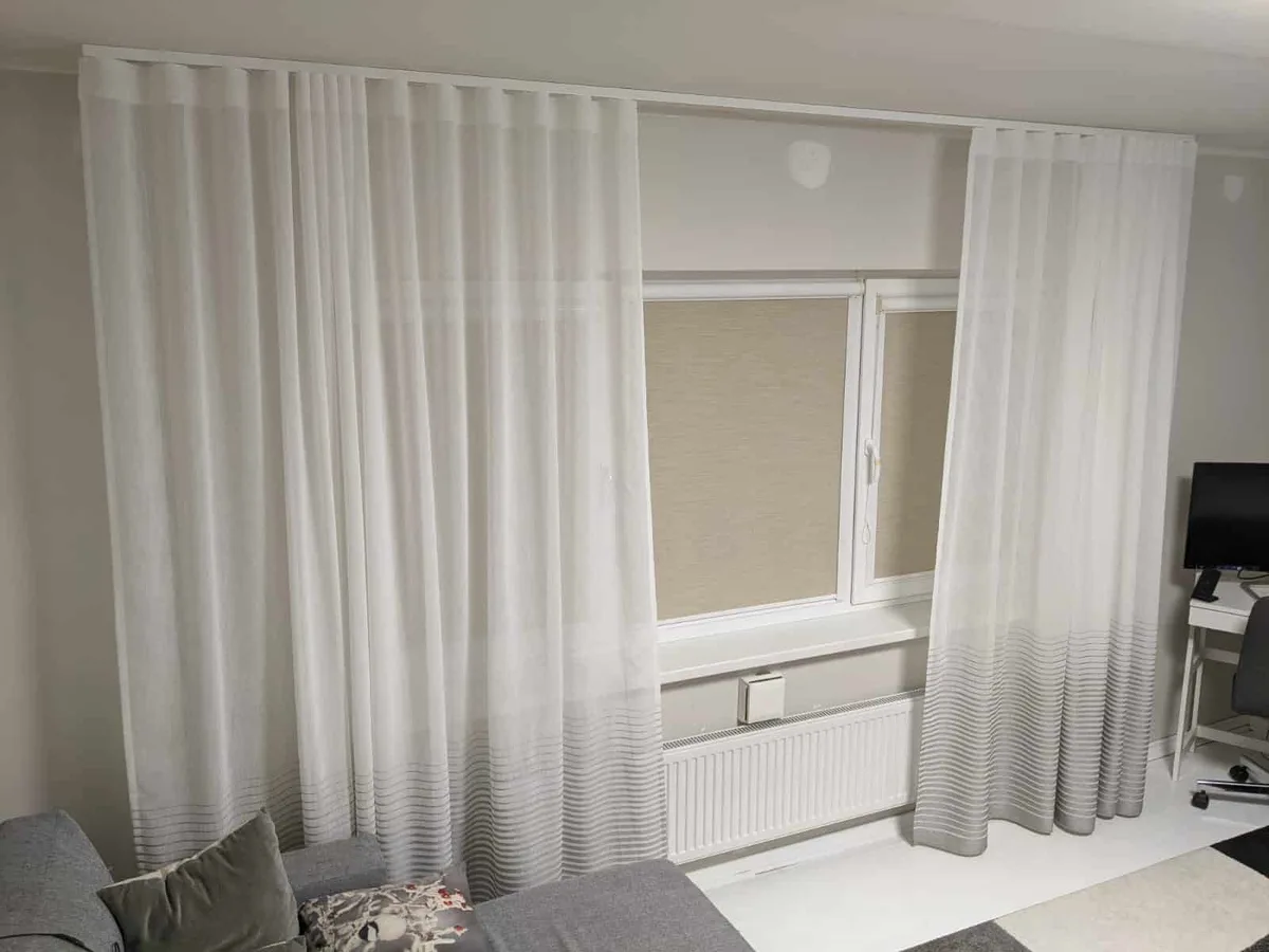 Tekstiilkardinad – tehtud tööd Valguskate 127