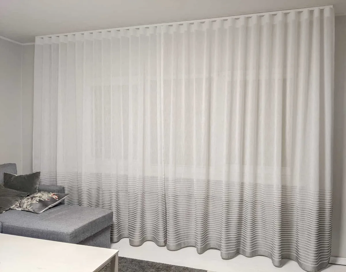 Tekstiilkardinad – tehtud tööd Valguskate 126