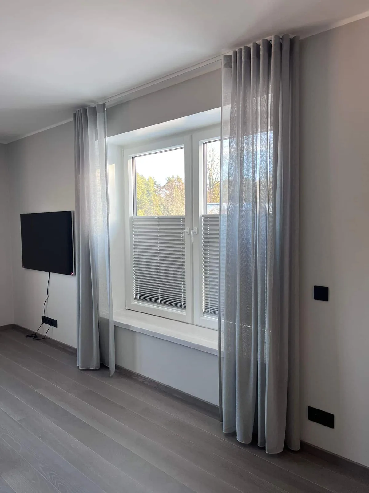 Tekstiilkardinad – tehtud tööd Valguskate 124