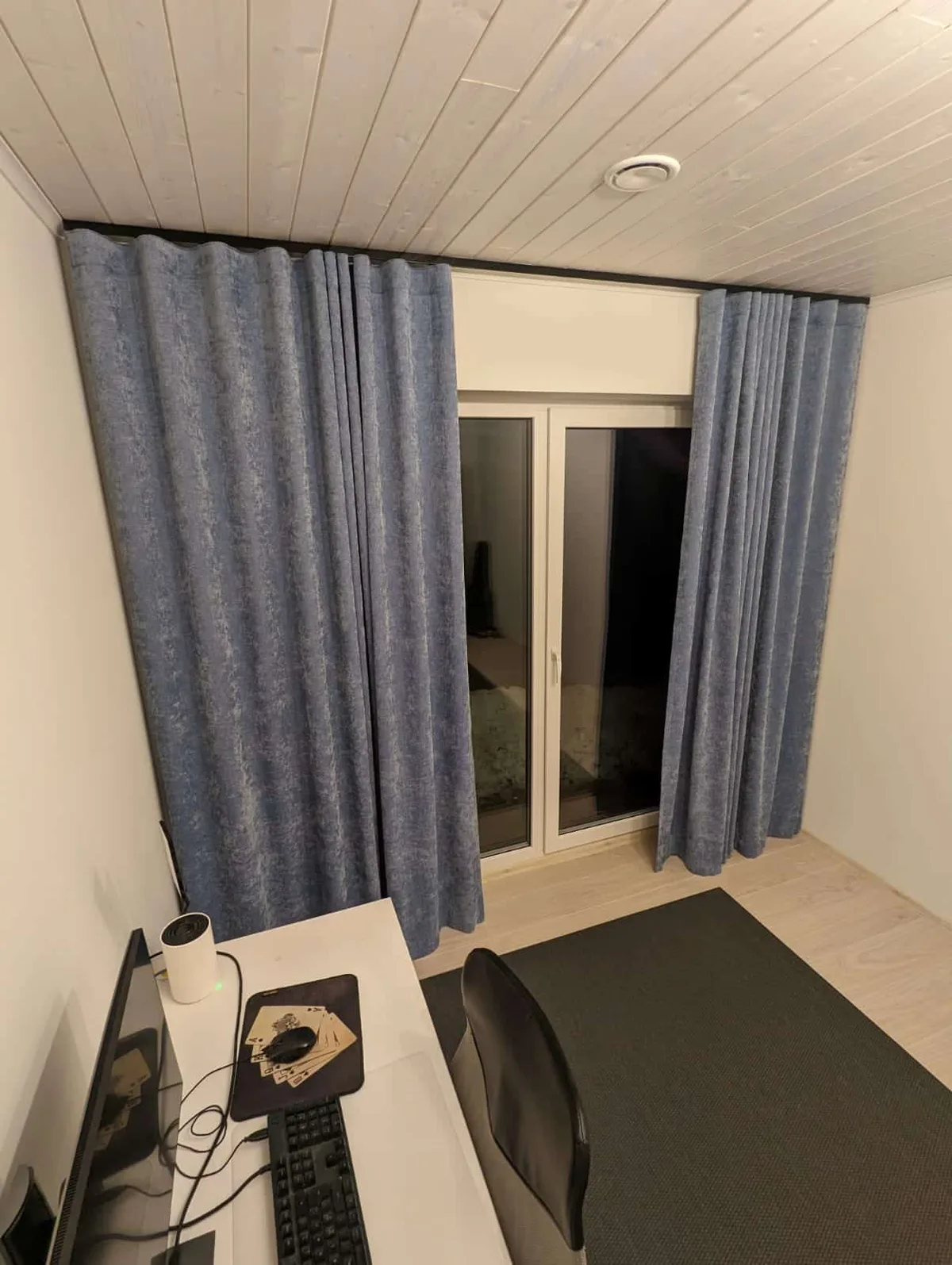 Tekstiilkardinad – tehtud tööd Valguskate 114