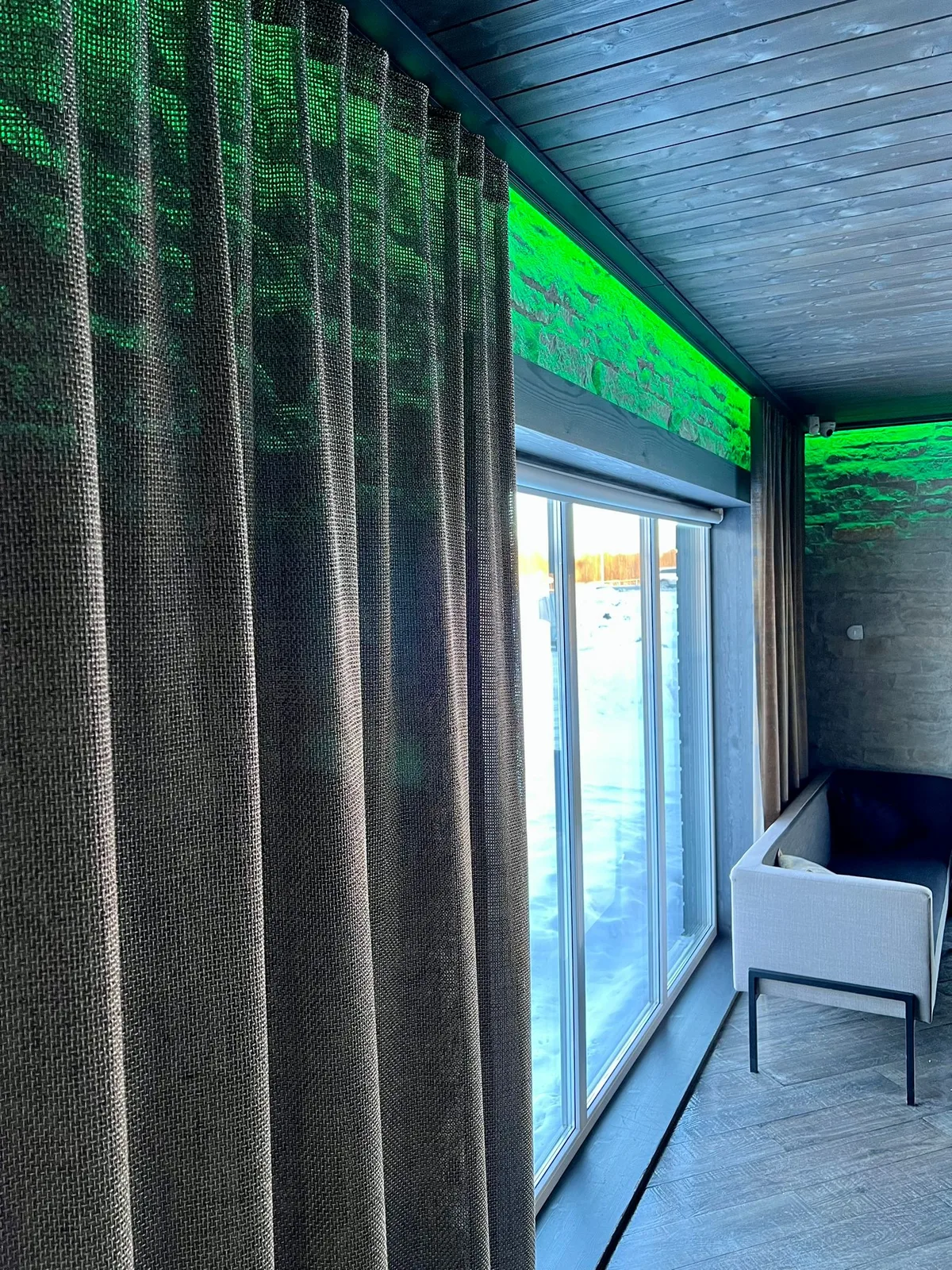 Tekstiilkardinad – tehtud tööd Valguskate 98