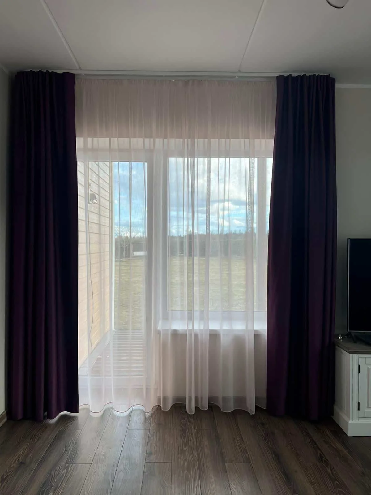 Tekstiilkardinad – tehtud tööd Valguskate 96