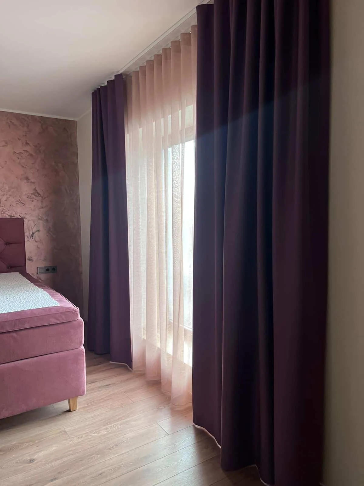 Tekstiilkardinad – tehtud tööd Valguskate 77