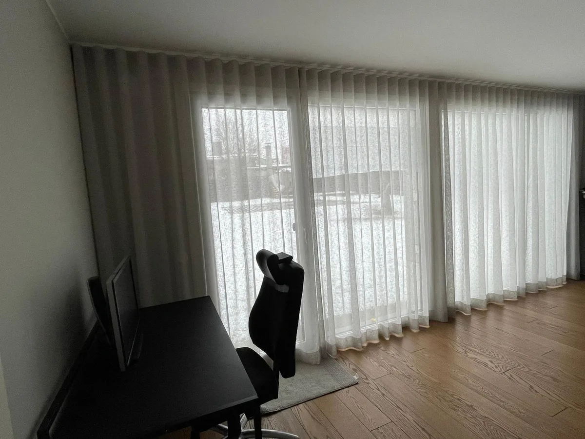 Tekstiilkardinad – tehtud tööd Valguskate 73