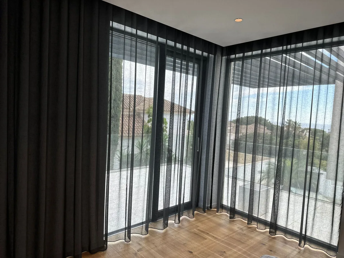 Tekstiilkardinad – tehtud tööd Valguskate 65