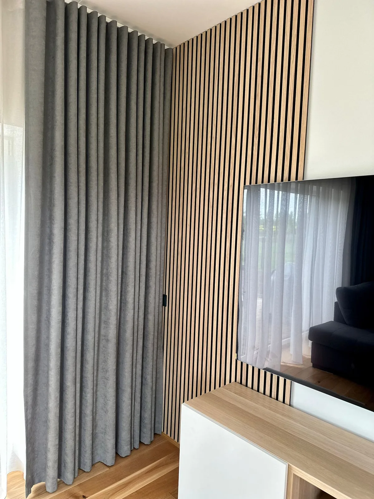 Tekstiilkardinad – tehtud tööd Valguskate 62