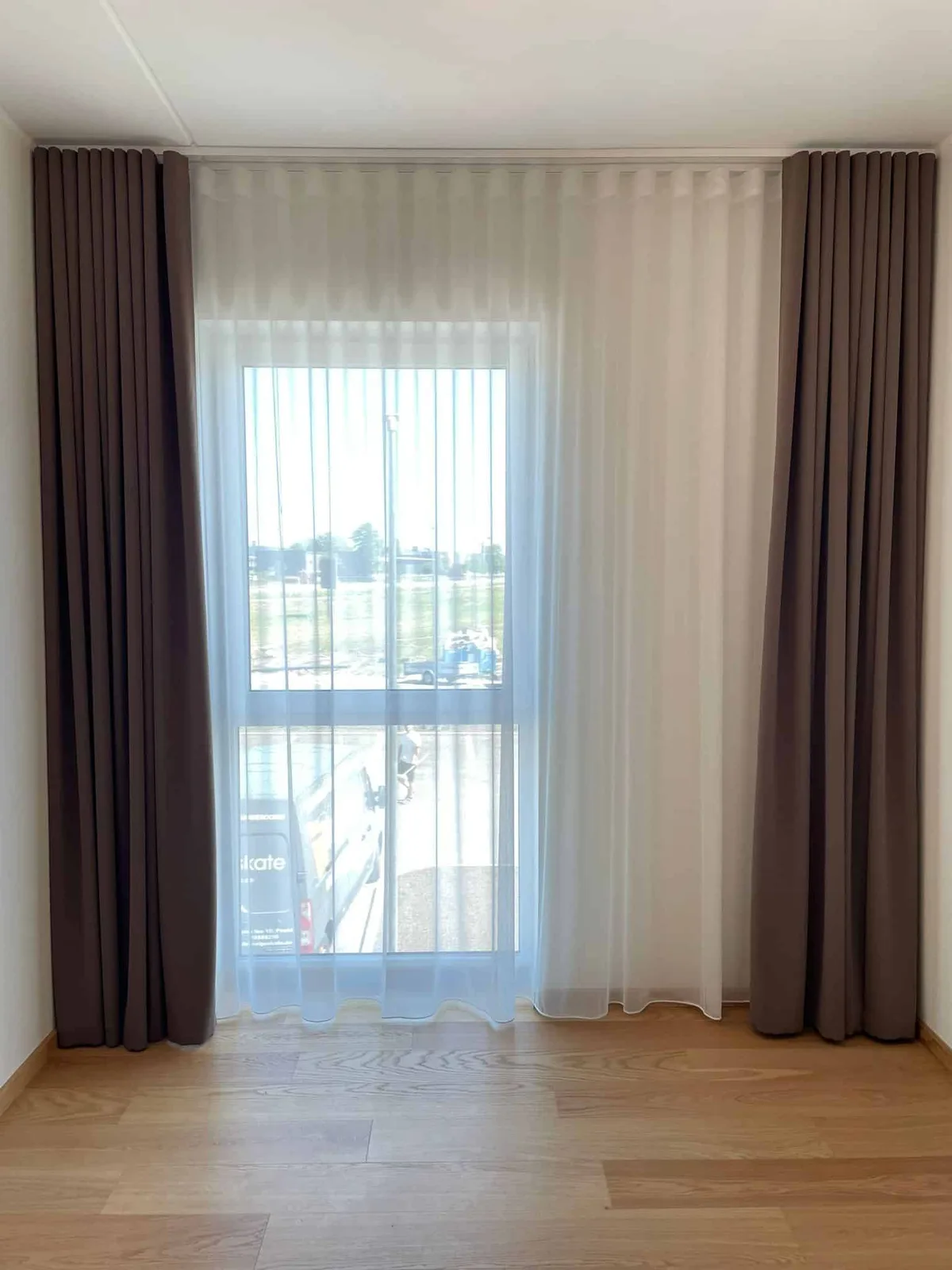 Tekstiilkardinad – tehtud tööd Valguskate 40