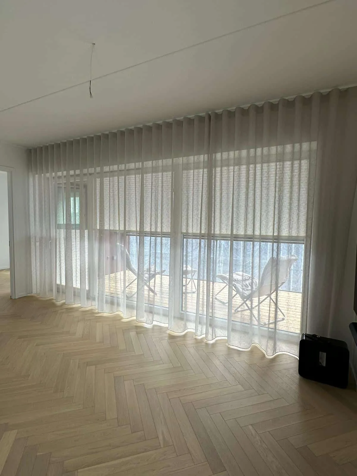 Tekstiilkardinad – tehtud tööd Valguskate 38