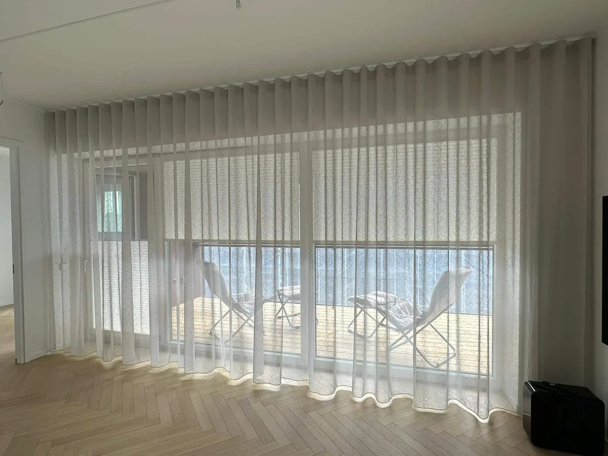 Tekstiilkardinad – tehtud tööd Valguskate 37