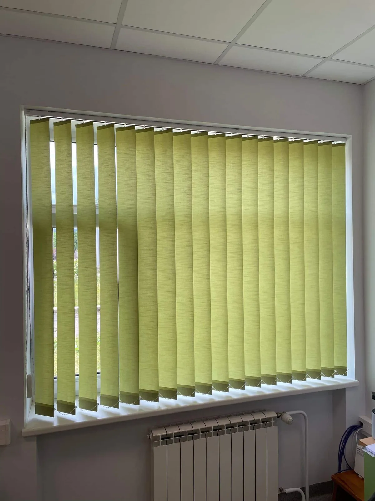 Püstlamellkardinad – tehtud tööd Valguskate 33