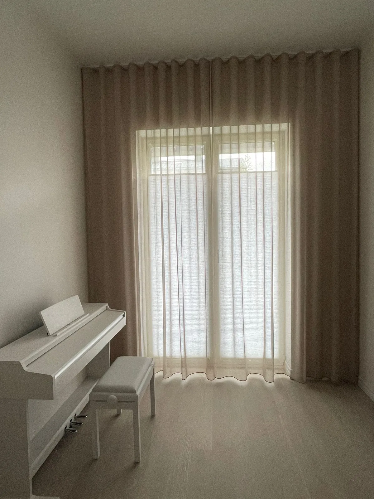 Tekstiilkardinad – tehtud tööd Valguskate 23