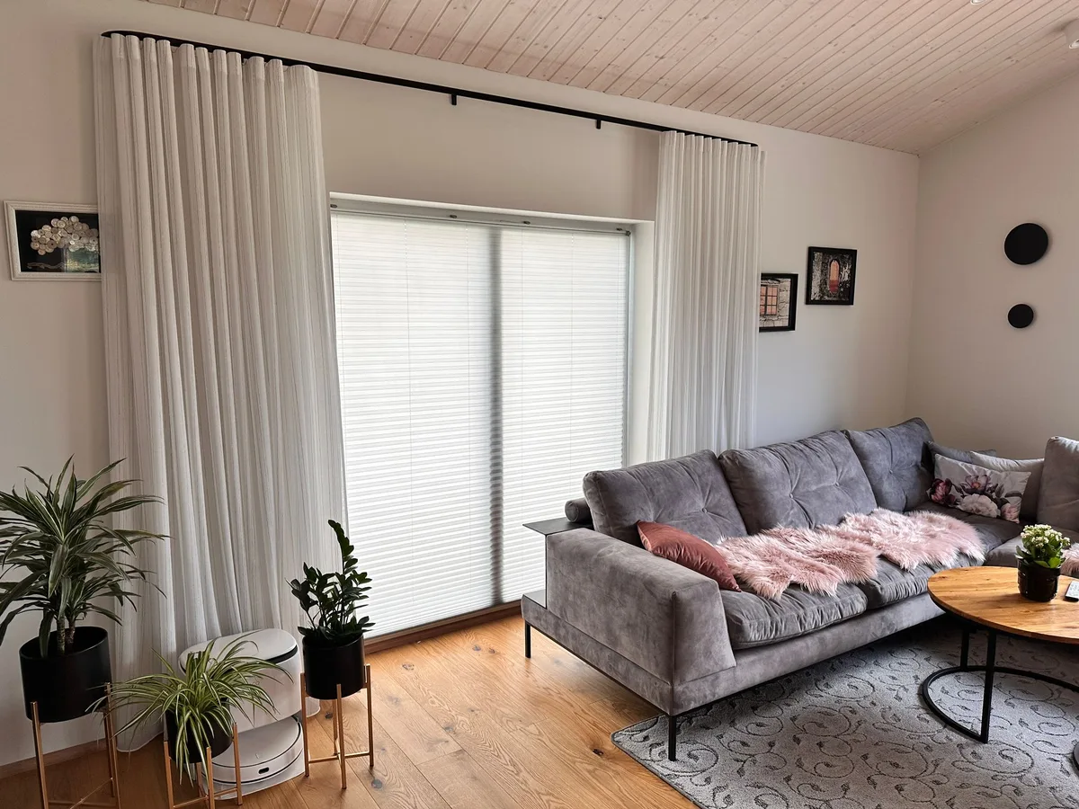 Tekstiilkardinad – tehtud tööd Valguskate 14