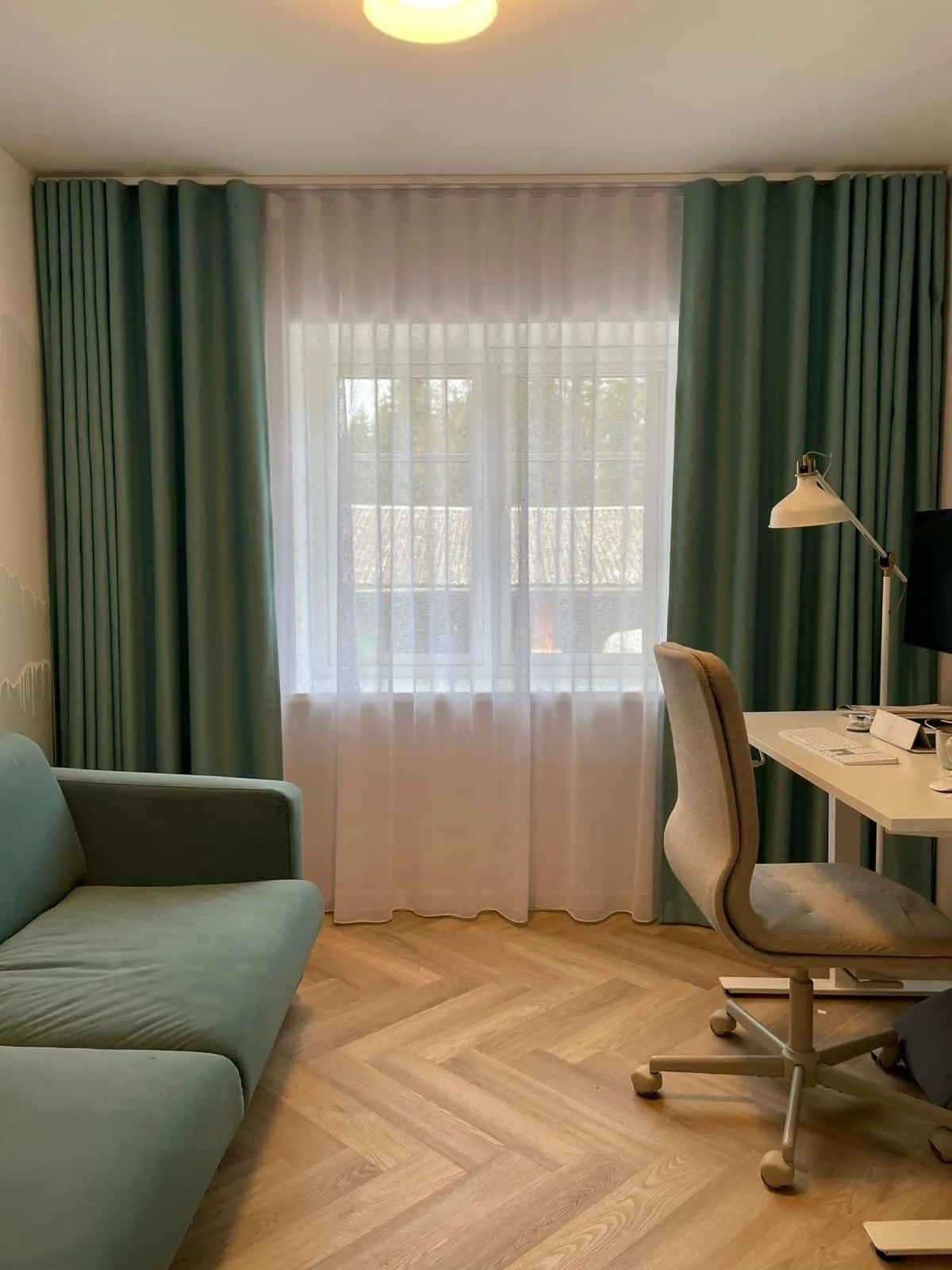 Tekstiilkardinad – tehtud tööd Valguskate 13