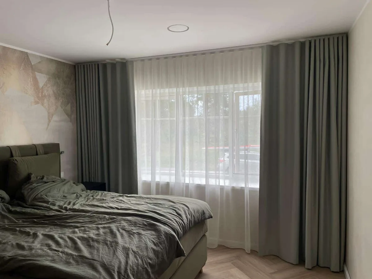 Tekstiilkardinad – tehtud tööd Valguskate 12