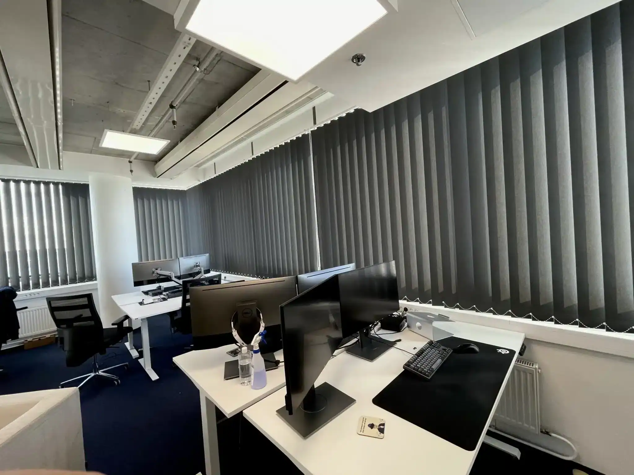 Püstlamellkardinad – tehtud tööd Valguskate 9